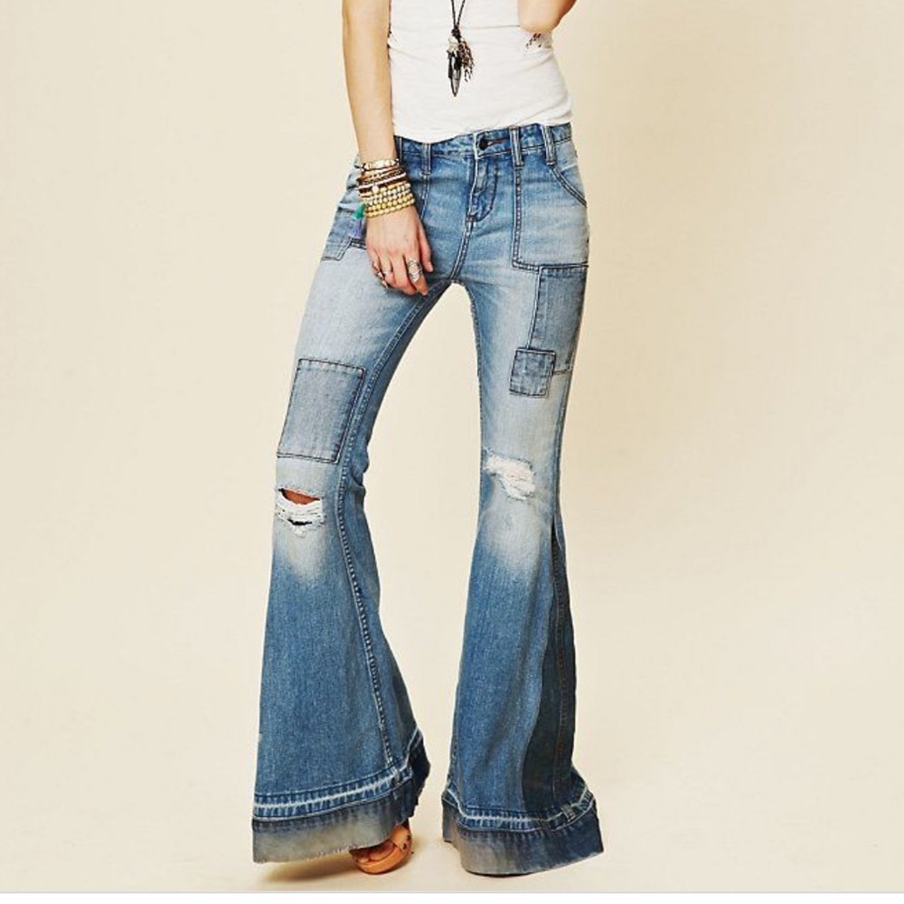 Free people flare jeans